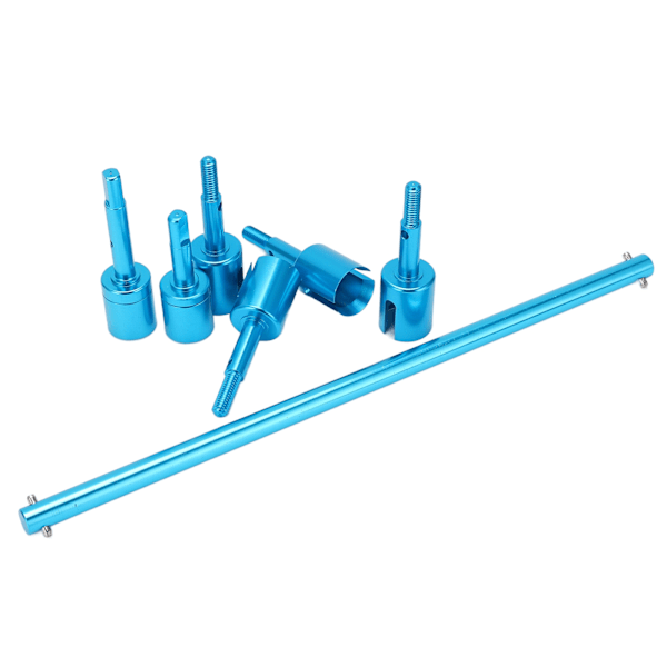 Propeldrevsaksæt Aluminiumlegering RC Bilopgraderingsdele Tilbehør til Tamiya TT01