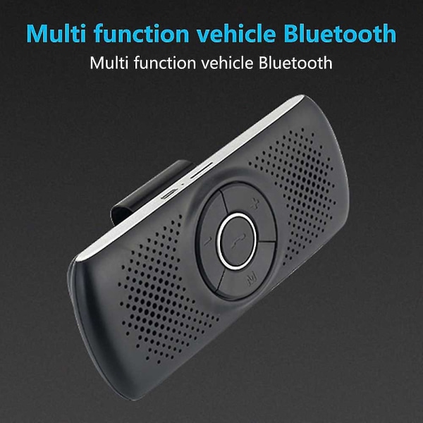 Förbättra din körupplevelse med handsfree Bluetooth 4.2 bilhögtalarsats - Dubbel telefonanslutning -