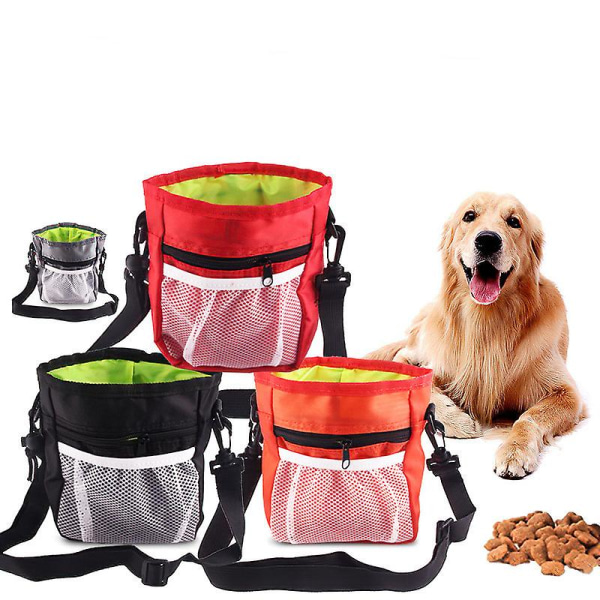 Träning för hundträning Snackbete Bärbar foderficka för sällskapsdjur Midja rygg Utomhuspåse Matpåse Hundar Snackpåsepaket