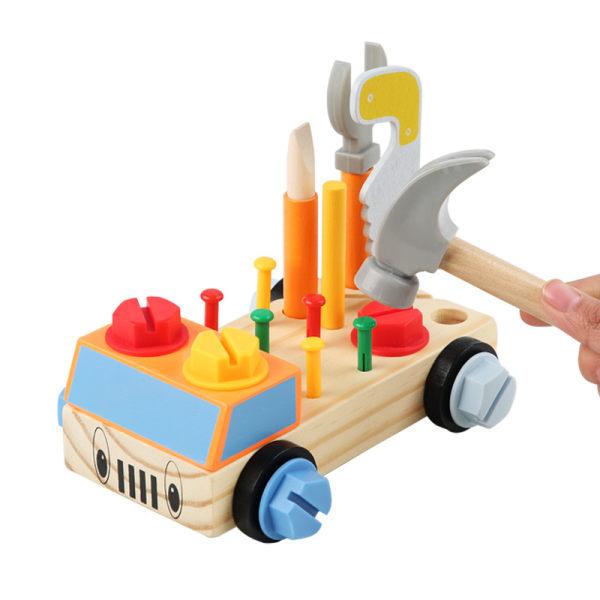 Montessorileksaker för barn 2 3 4 år gamla Barnverktyg Träleksaker Motoriska leksaker