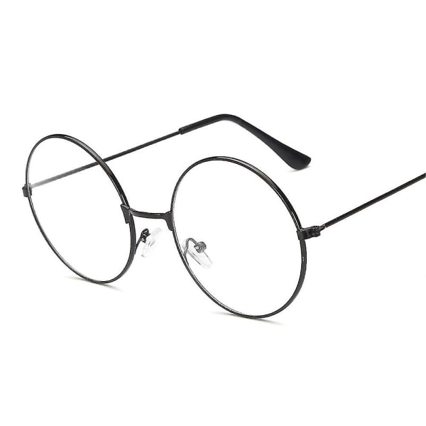 Klassisk nörd glasögonbåge för barn klara lins glasögon pojkar flickor glasögon optiska glasögon barn retro runda glasögon