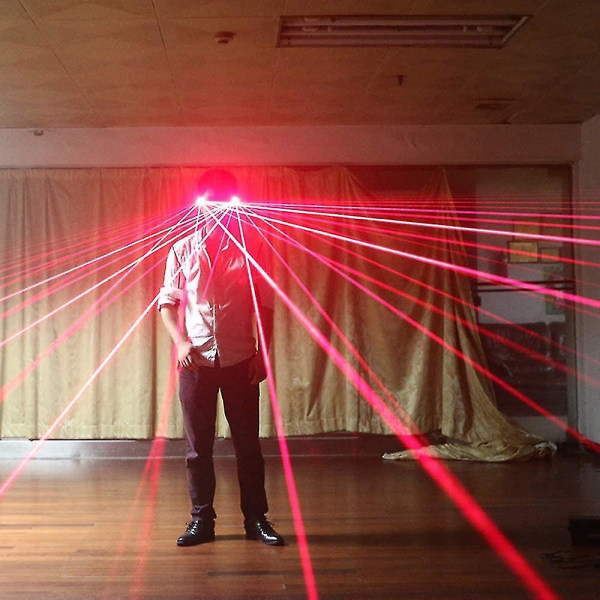 Fte Laser Lunettes, Lunettes Laser Lumineux, Rechargeable Avec Chargeur, Pour Bar Fte, Festival De Musique Lectronique, Festival De Musique,wert-kryc