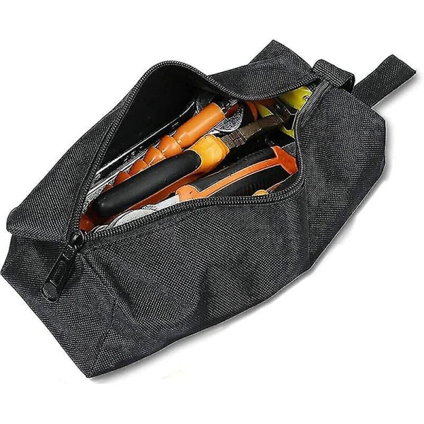 Multipurpose tygväska, tom verktygsväska ficka, bärbar tygväska, bärbar canvas väska för bärbar handhållen verktygsställ