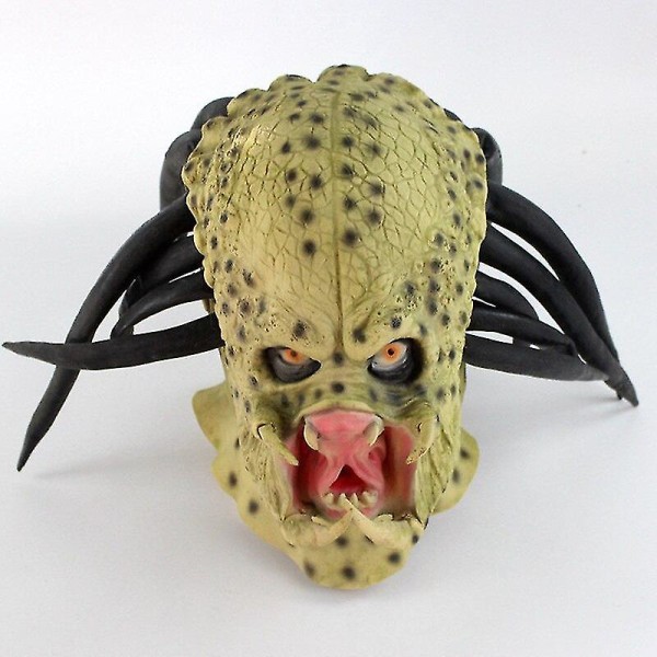 Film Alien vs. Predator Cosplay Bodysuit Vuxen Halloween Predatorcosplay Jumpsuit Med Mask För Herr Barn Halloween Masker
