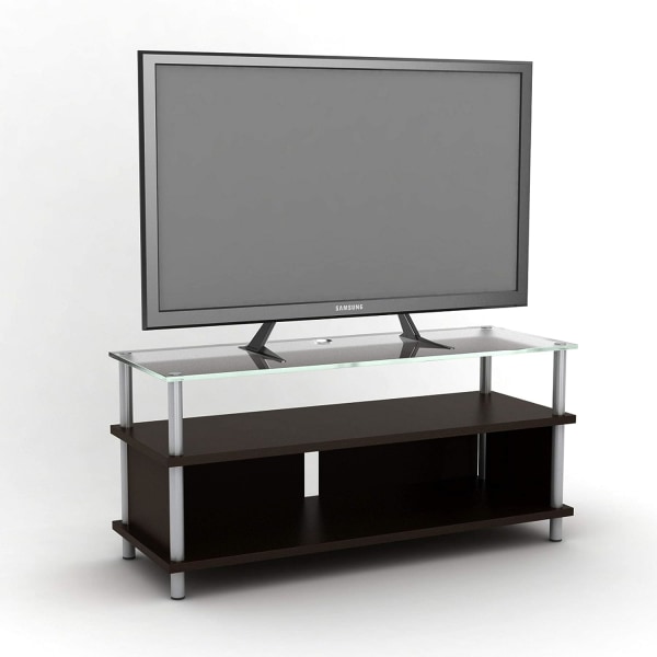 Bords-TV-ställ - Universal justerbart skrivbords-TV-ställ, justerbar höjd, basfäste