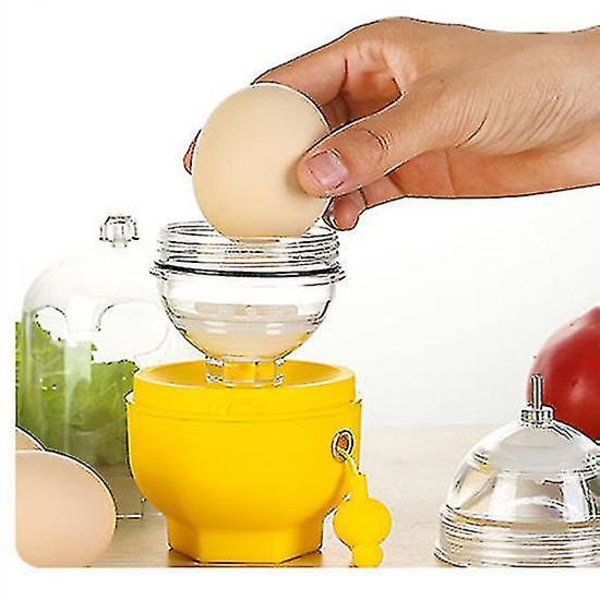 Gyllene ägg kastar artefakt äggvita äggula blanda ägg puller manuell mixer