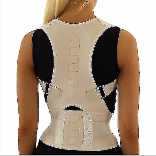 Professionell justerbar magnetisk rygg Bröststödsbälte Hållningskorrigeringsbälte Ortopedisk axel Korrekt hållning Ortopedisk korsett Zfule53
