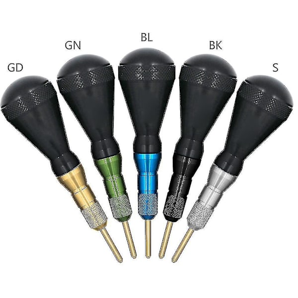 Trasig mjuk spets Dart Point Extractor Borttagningsverktyg för elektroniska darttavlor Svart