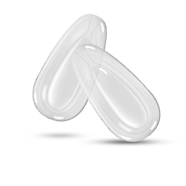 10 par halkfria silikonadhesiva näskuddar som är kompatibla med glasögon