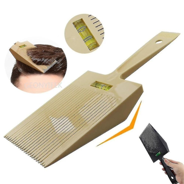 Flat Top Guide Comb för män - Barber Shop Hårstylingverktyg för hårklippning Clipper Kam