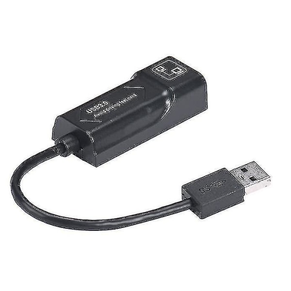 USB 3.0 till 10/100/1000 Gigabit Rj45 Ethernet Lan nätverksadapter 1000mbps