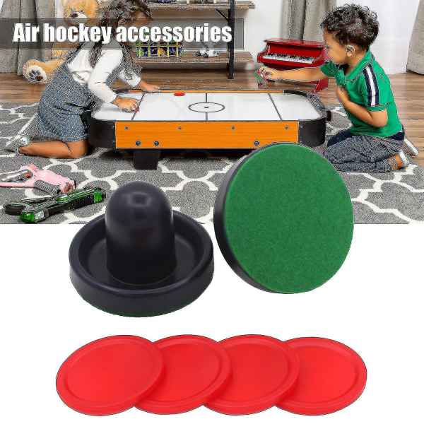 Plast Air Hockey Set Lätt Anti Rost Anti-deformation Hockey Puck Set För Spel