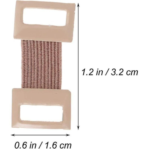 Elastisk bandageklämma Metallklämma Fästelement Fästelement Krokar 50 st