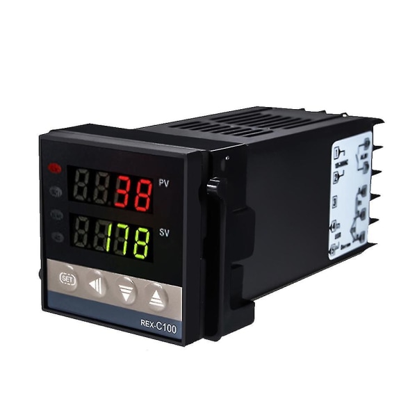 Recx-c100 Ac100-240v Pid ​​digital termostat elektrisk temperaturregulator