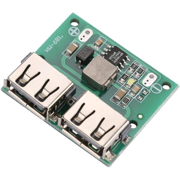 Spänningsregulator, DC-dc Step Down power Dubbel USB utgång 9v/12v/24v till 5v 3a(1st)