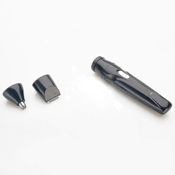 Elektrisk rakapparat för män 3 med 1 roterande rakapparat Sladdlös vattentät USB snabbladdning våt/torr elektrisk rakapparat Inkluderar Clipper1set-svart