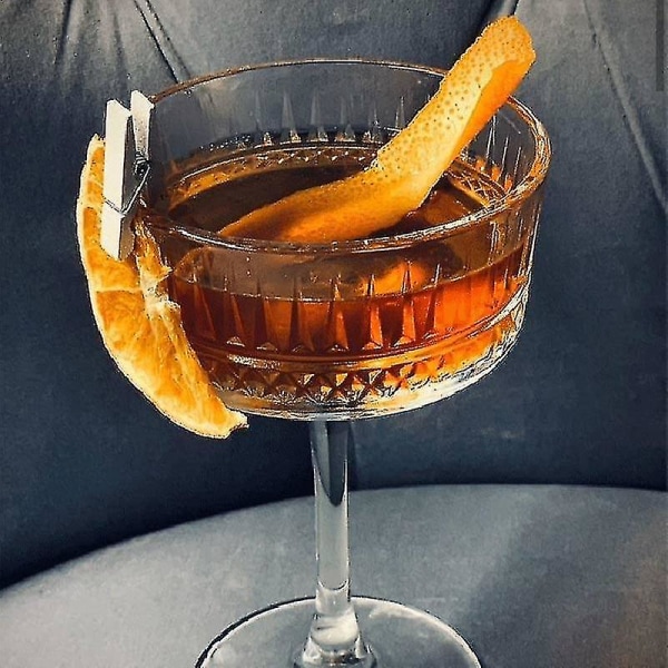 260 ml Martini Glas Graverade Ränder Champagne Cocktail Glas Cup Hem Bar Dryckesartiklar|gravyr