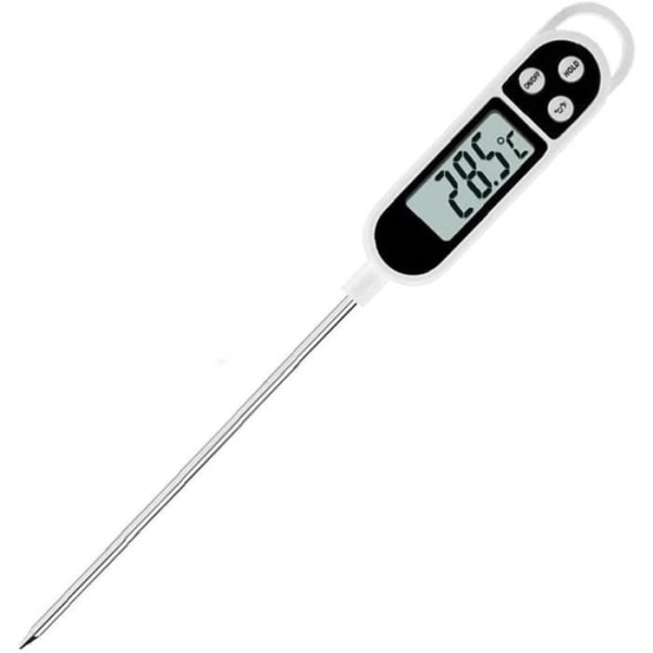 Kötttermometer TP300 Digital Instant Read Cooking Grill Termometer med Lång Sond Grilltillbehör