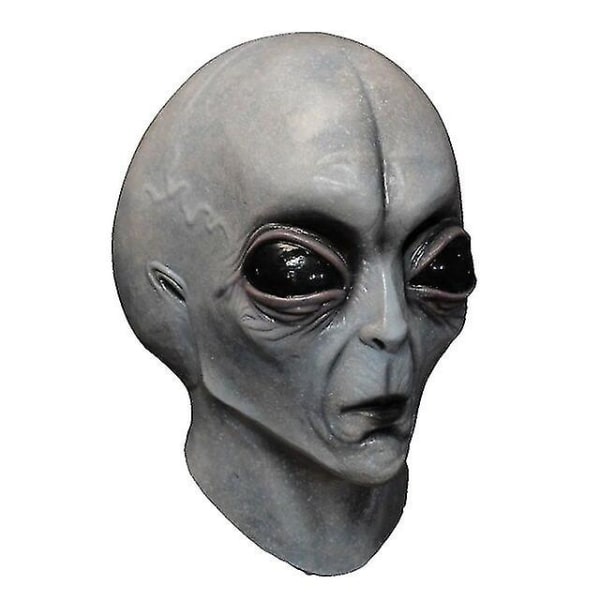 2021 New Alien Helmet Mask Halloween Cosplay Skräck Rolig Latex Hel huvudbonad Rolig Skräck Mask Rolig Skräck Halloween Mask