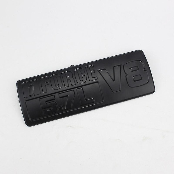 1 st 3d Abs I Force 5.7l V8 Bilhuv Fender Trunk Bakre Motorhuv Namnskylt Dekal Emblem Badge Sticker For To/yota