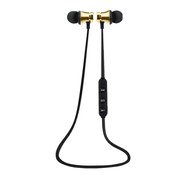 Magnetisk In-ear Headset Trådlöst Stereo Bluetooth 4.2 Musik Bilsport