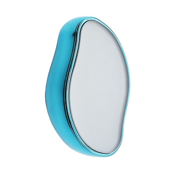 Lyxig-ergonomisk design Glas Grooming Kit Hårborttagningsmedel Hushållshårborttagningsinstrument, himmelsblå