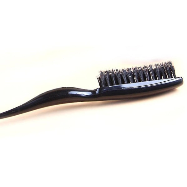 Boar Bristle Hairdressing Comb Frisörborste paket med 1 (slumpmässig färg)