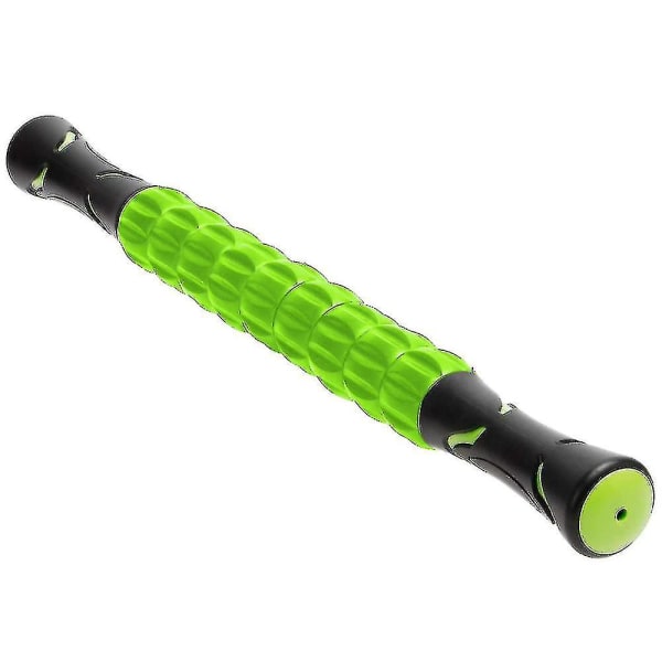 Muscle Roller Body Massage Stick Verktyg Lindrar muskelömhet Grön