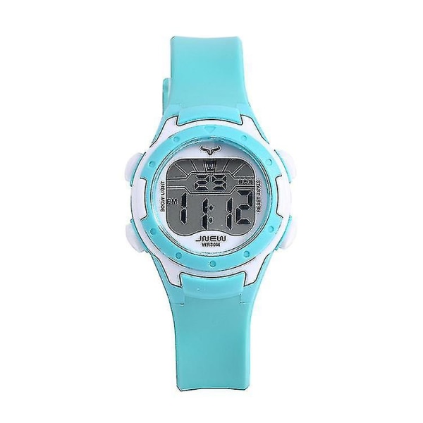 Enkel elektronisk watch Multifunktionell färgglad elektronisk vattentät watch för barn