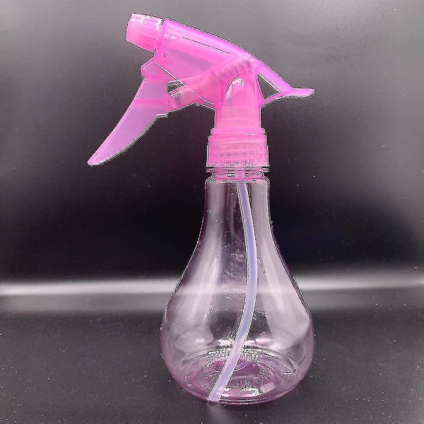 Sprayflaska, 250 ml justerbar sprayförvaringsbehållare för hår, växt- och hemrengöring, rosa