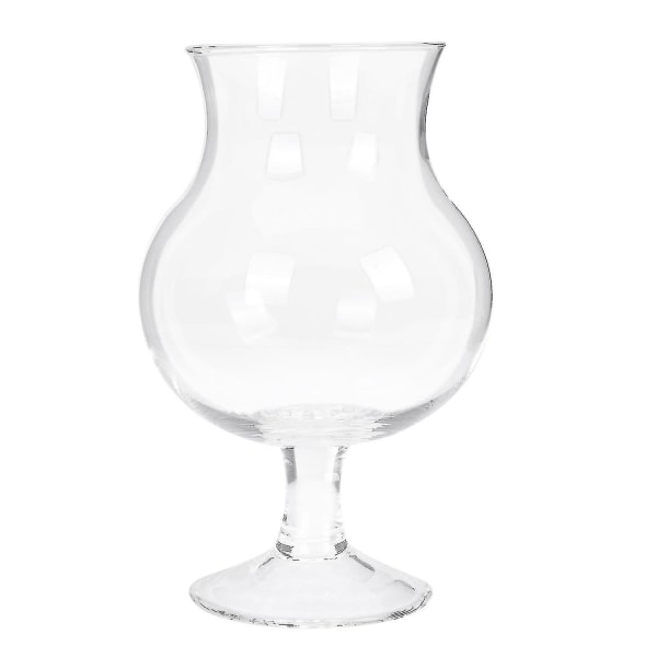 Tulpanformad kopp Glasfot kopp Cocktailkopp Glas Bägare Champagneglas