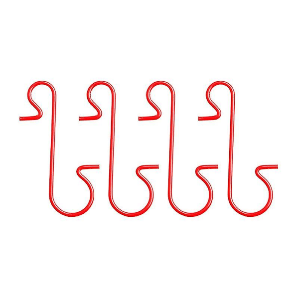100 st Röda S-formade hängkrokar S-krok Multi ce79 | Fyndiq