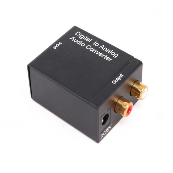 Audio Converter Kabel Rca Digital Optisk Koaxial Koaxial Toslink Till Analog- Power + Koaxial Ljudkabel