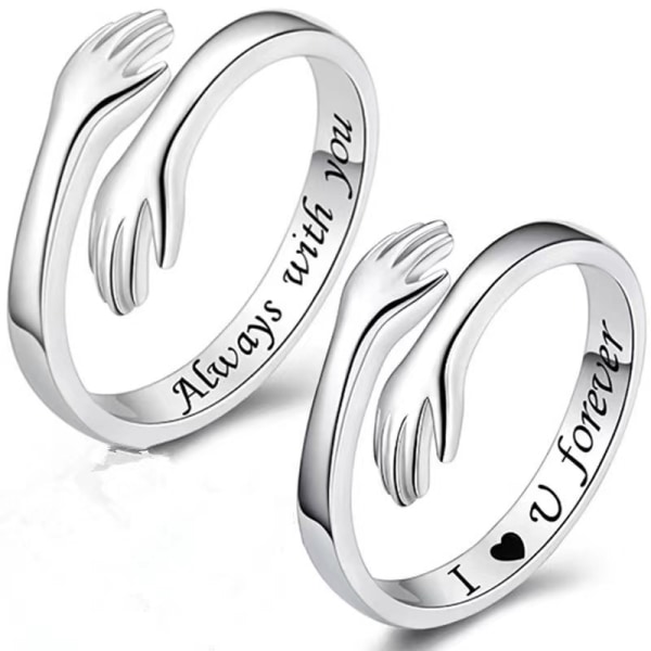 Embrace Ring and Love Message 2 Pack