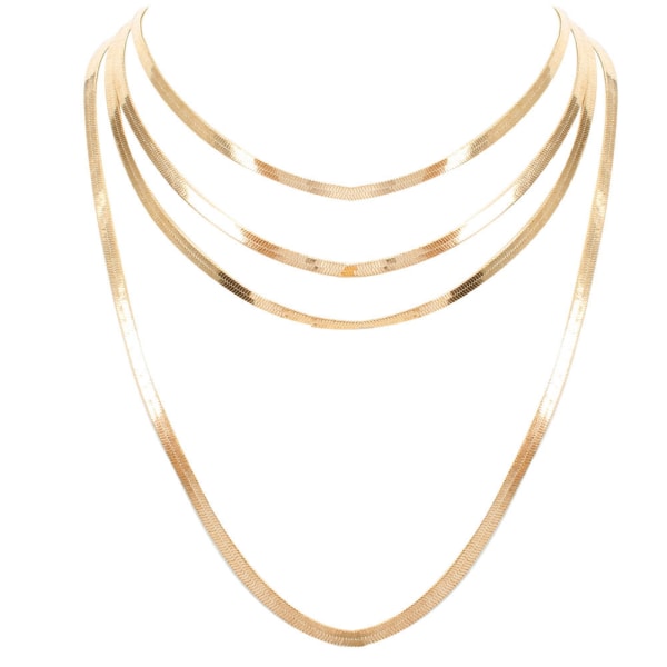 Guldhalsband för kvinnor – Guldhalsband med smycken
