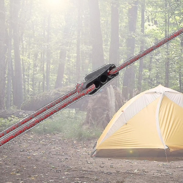 20 st campingtält markis rep bindning justerare halkfria vindrep spännen