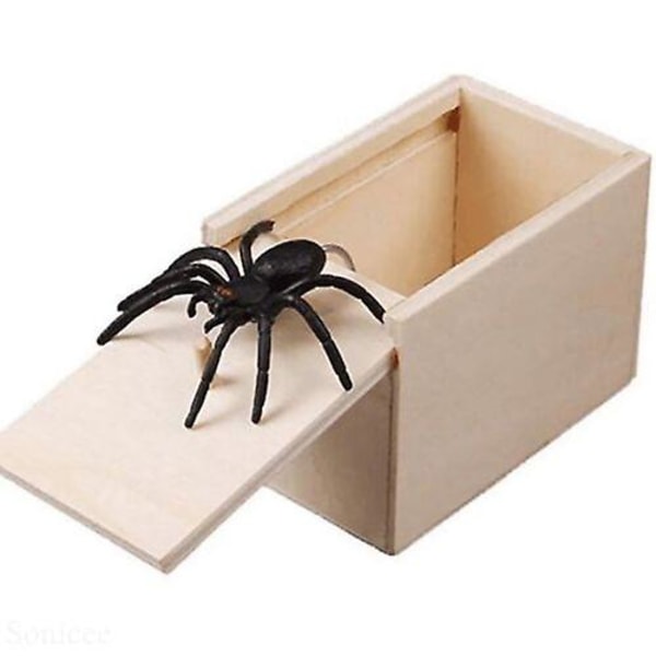 Super rolig Crazy Prank Presentbox Spider Tidig Halloween-rea av !!