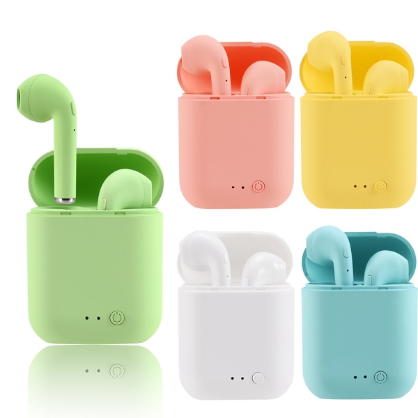 Vattentäta Bluetooth Sporthörlurar Over-Ear Trådlösa hörlurar Kompatibel med Iphone, Samsung, Kompatibel, Huawei yellow