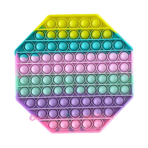 Push Pop Bubble Fidget Sensorisk leksak Stress relief för hemundervisning och kontor för barn
