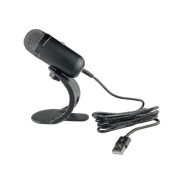 Desktop USB mikrofon Professionell kondensatormikrofon för PC Smartphone Hög kvalitet