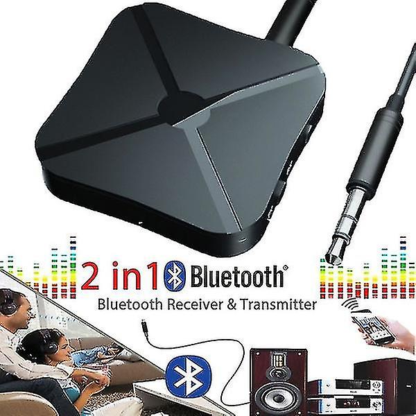 2 i 1 trådlös Bluetooth mottagare och sändare Bluetooth 4.2 ljudadapter musikmottagare, 1 st
