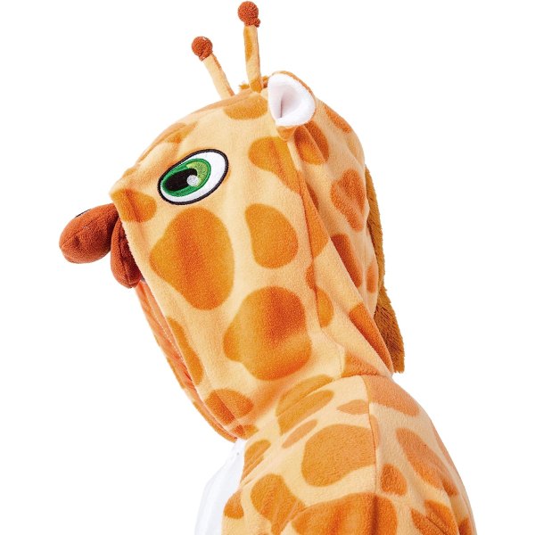 Pyjamas i ett stycke, djurdräkt för giraff i ett stycke S