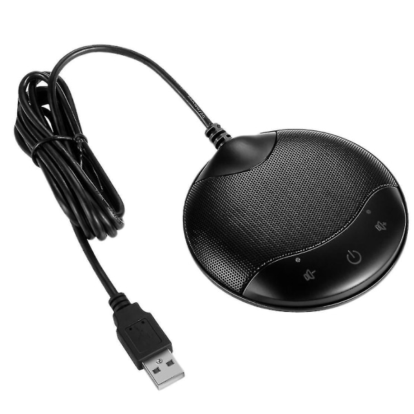 USB rundstrålande kondensator Desktop Mikrofon Plug And Play