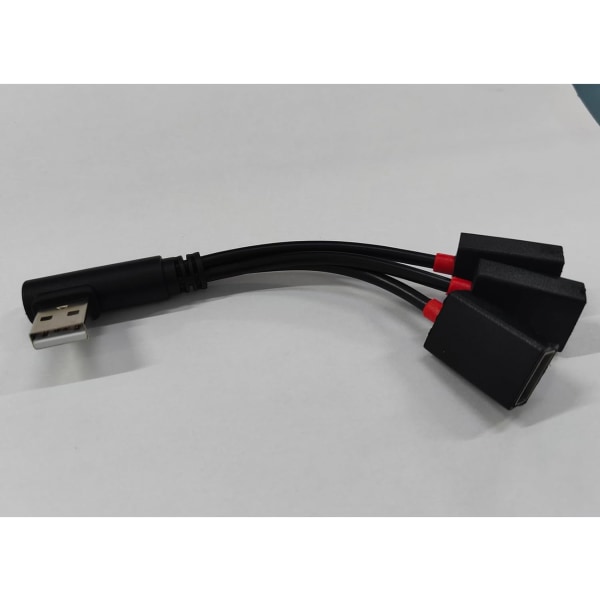 USB splitterkabel USB hane till 3 honor förlängningssladd kontakt USB port Hub Laddare