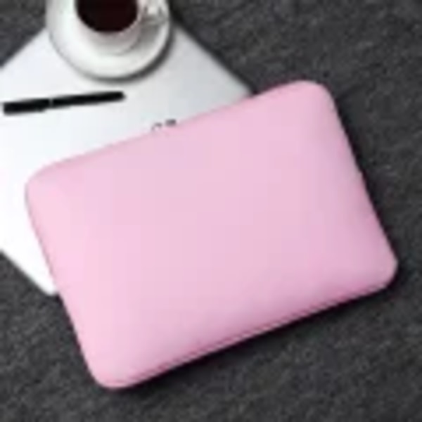 Data Case Laptopväska för 15,6 Passar MacBook Pro och Air. Rosa - 15,6 tum pink 15.6 cm