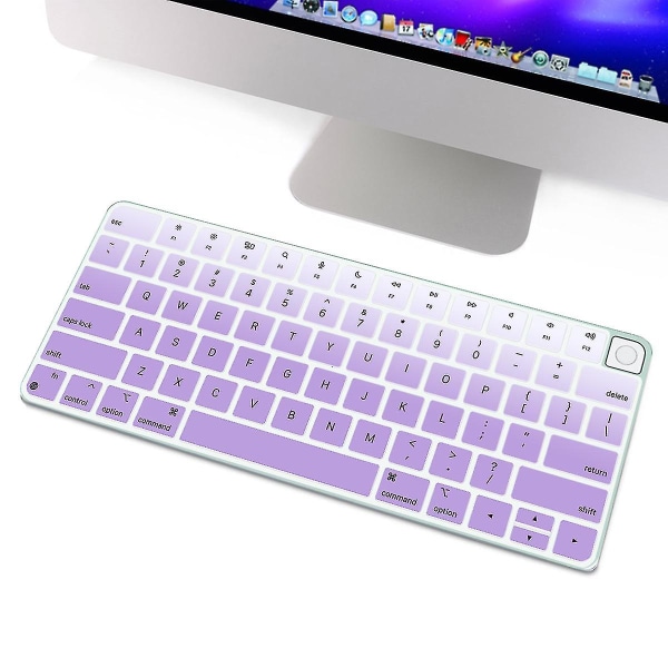 Lämplig för Apple 2021 Bluetooth -tangentbord A2449 A2450 Magic Keyboard Silikon Tangentbordsmembran