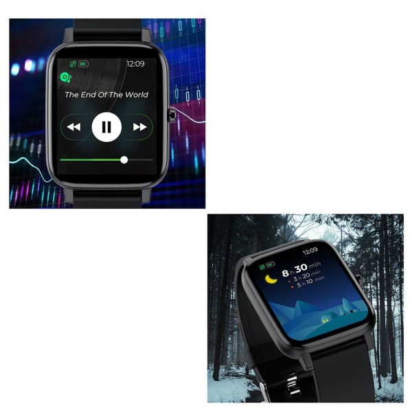 Smartwatch extremt stor pekskärm fitness vattentät