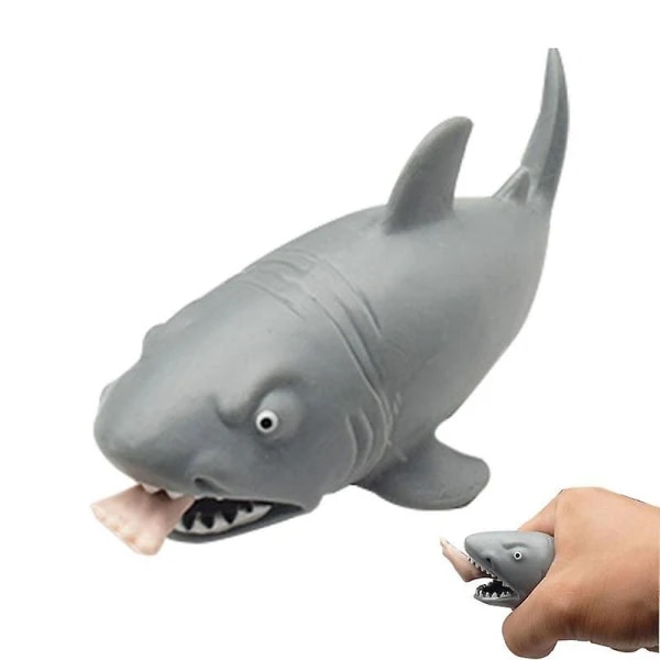 Shark Squeeze Toys Anti-Stress Squeeze Toys Hungry Shark Pop Up Leksaker Lindrar stress Dekompressionsleksaker