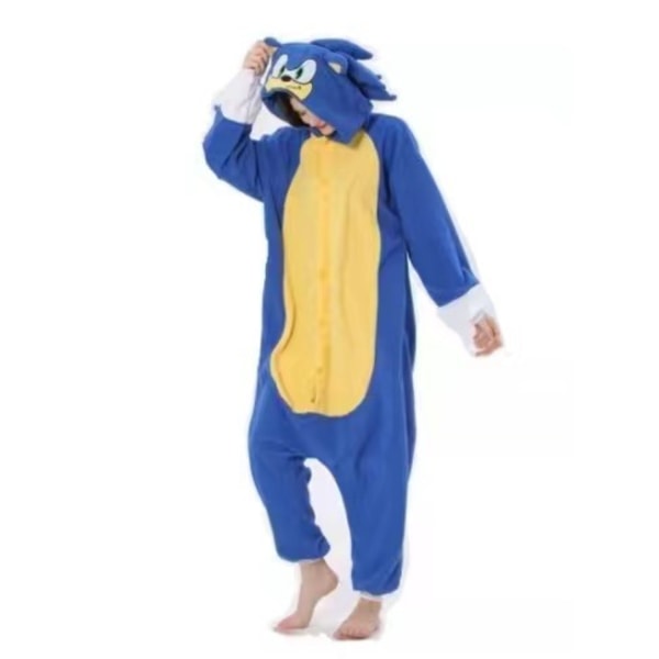 Gengar dräkt heldress pyjamas Halloween jul M