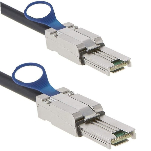 Extern Mini SAS 26-stifts SFF-8088 Han till SFF-8088 Han Kabel med 28AWG